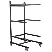 INTER PACK takboksstativ, stativ for 3 bokser, 1892,5 mm, 818 mm