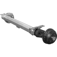 AL-KO COMPACT bremseaksel for tilhenger / bergingsbil 1350kg 900mm 1300mm 5x112