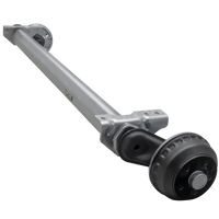 AL-KO COMPACT bremseaksel for tilhenger / bergingsbil 1350kg 1400mm 1850mm 5x112