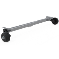 KNOTT VGB13M bremseaksel for tilhenger / bergingsbil 1350kg 1000mm 1370mm 5x112