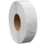 Reflekterende hvit konturtape i segmenter - 1 meter