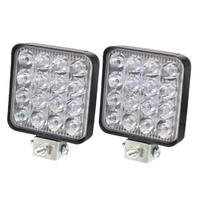 Sett med to LED-arbeidslamper reflektor HERMON LLP16MINI 16xLED 2880lm