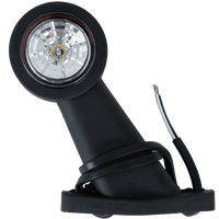 FRISTOM FT-009C LED-markeringslampe universal på gummiarm