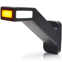 WAŚ 1448 P LED høyre markeringslampe på en gummiarm