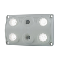 HORPOL LWD2157 LED 900lm innvendig billampe med bryter og rød diode