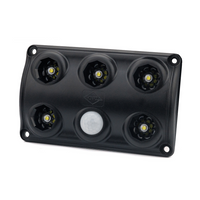 HORPOL LWD2156/CZ LED 900 lm svart innvendig billampe med bevegelsessensor