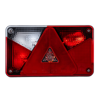 ASPÖCK Multipoint V baklykt, 7 funksjoner, venstre