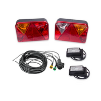 Lyssett: DOBPLAST baklykter + DOBPLAST LED-sidelys + MANTES 7m 13-pinners ledningsnett