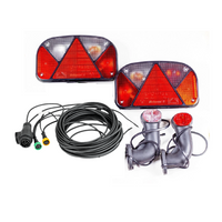 Lyssett: ASPÖCK baklys + ASPÖCK sidemarkeringslys + MANTES 7m 13-PIN sele