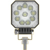 1000 F LED arbeids-/ryggelys med bryter, 10V-80V