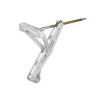 ProPlus 361504 uttrekkbar hjørnestøtte for 750 kg tilhenger 495 mm