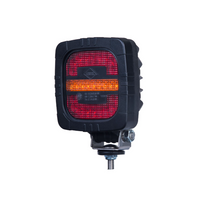 HORPOL ROCA LZD 2803 LED-baklykt 3 funksjoner universal med holder