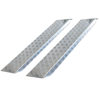 Aluminium Unitrailer UNI L1250 ALU ramper - et sett med 2