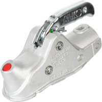 AL-KO AK301 kulefeste for en tilhenger på 3000 kg med 50 mm rørdrag, støpejern