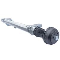 AL-KO COMPACT bremseaksel for båthenger 1350kg 1150mm 1670mm 5x112