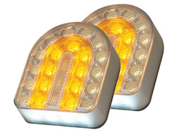 SPAREX CONNIX S.167734 LED-frontlykter 2 funksjoner, venstre+høyre, trådløse, magnetiske