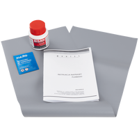 Presenning reparasjonssett MANTES Eco Grey 500 g/m2