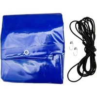 Rammetrekk H-800 UNITRAILER presenning for henger blå 264x150 cm HAGE 265 KIPP