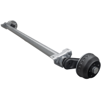 AL-KO COMPACT bremseaksel for tilhenger / bergingsbil 1000kg 1685mm 2180mm 5x112