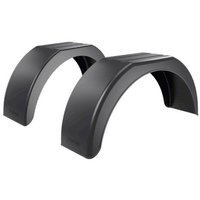 Sett med to skjermer for en 13-14" tilhenger DOMAR D20122 flate hjulbuer 770/200mm