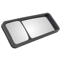 PLASTEX LP0390P sidespeil for landbruksmaskiner 390x157mm