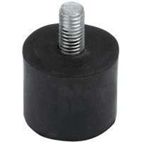 Gummistøtfanger / innskruingsstøtfanger 2,5 cm