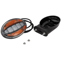 FRISTOM FT-356 LED universal frontlampe med sidemonteringsbrakett