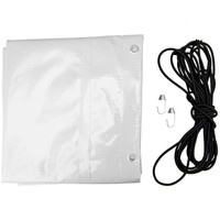 UNITRAILER flat dekkepresenning for tilhenger 264x150 cm GARDEN 265 KIPP og EXPERT 2615