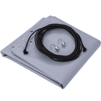 flatt deksel, presenning for tilhenger 236x129cm Neptun N7-236 PTW/RT