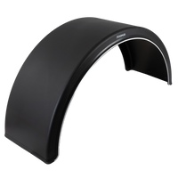 Skvettskjerm for tilhenger 19,5-22,5" DOMAR DK1675 hjulbue 1300/430 mm