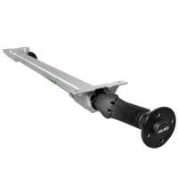 AL-KO OPTIMA ubremset aksel for tilhenger 750kg 1260mm 1573mm 4x100