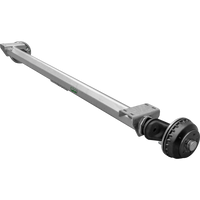 AL-KO COMPACT bremseaksel for båthenger 1350kg 1645/1755mm 2200mm 5x112