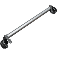 AL-KO COMPACT bremseaksel for tilhenger / bergingsbil 1350kg 1350mm 1800mm 5x112