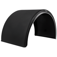 Dobbelskjerm for tilhenger 20-24,5" DOMAR DK1685 hjulbue 1340/670 mm