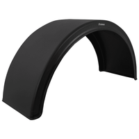 Skvettskjerm for tilhenger 19,5-22,5" DOMAR DK1575 hjulbue 1300/430 mm