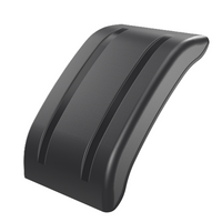 Halvskjerm for tilhenger DOMAR D10224 hjulbue 370/240 mm