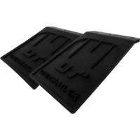 Sett med UNITRAILER gummilapper, bøyde skjermdeksler 185/233 mm