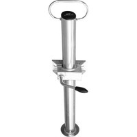 UNITRAILER fast støtte med klemme 60 cm diameter 48 mm 150 kg og et sett med skruer