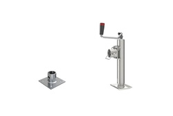 Komplett veivstøtte S.170033 + adapter S.29317 SIMOL for 1300kg planhenger