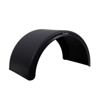 Dobbelskjerm for tilhenger 15-17,5" DOMAR DK1520 hjulbue 860/450 mm