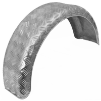 Tilhengerskjerm 14-15" DOMAR D29122 hjulbue 770/200mm