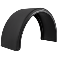 Skvettskjerm for tilhenger 19,5-24,5" DOMAR DK1580 hjulbue 1300/430 mm