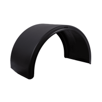 Dobbelskjerm for tilhenger 17,5-19,5" DOMAR DK1530 hjulbue 1000/500 mm