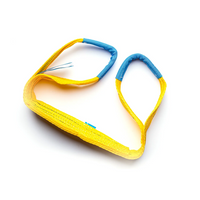 HEFFA kranbelte 5m/90mm/3t med løkker