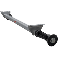 KNOTT VG7-L ubremset aksel for UNITRAILER henger 750kg 1260mm 1560mm 4x100