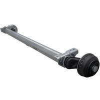 AL-KO COMPACT bremseaksel for tilhenger / bergingsbil 1350kg 1650mm 2100mm 5x112