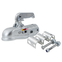 STEELPRESS BC-3000C-00-00+Z2 kulekobling for 3000 kg tilhenger med 35-50 mm rørdrag, støpejern