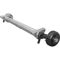 AL-KO EURO bremseaksel for tilhenger / bergingsbil 1800kg 1400mm 1900mm 5x112