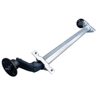 AL-KO OPTIMA ubremset aksel for båthenger 750kg 1070mm 1380mm 4x100