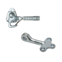 Venstre sidekobling med WINTERHOFF WV 10-L + WVG 10-A feste, komplett tilhengersidelukking